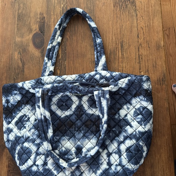 MZ Wallace Medium Blue Tie Dyed Tote - Picture 5 of 10